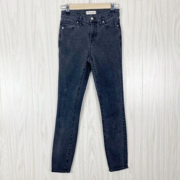 Madewell Denim - Madewell | High Riser Skinny Jean Dark Gray Size 25